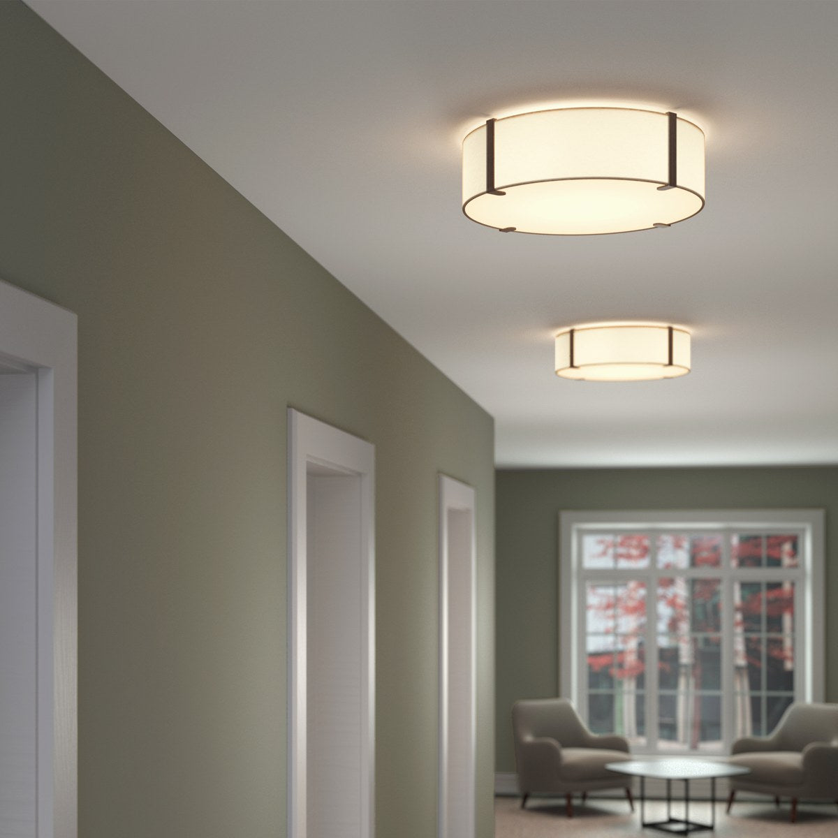 Astro Ceiling Base 410 LED Phase Dimmable Ceiling Light in Matt White SHADE NOT INCLUDED