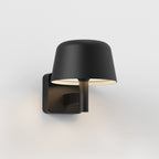 Astro Nomad Lantern Outdoor LED Wall Light in Textured Black