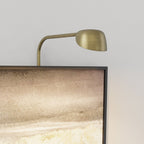 Astro Monet 250 DALI Dimmable Picture Light in Matt Brushed Brass