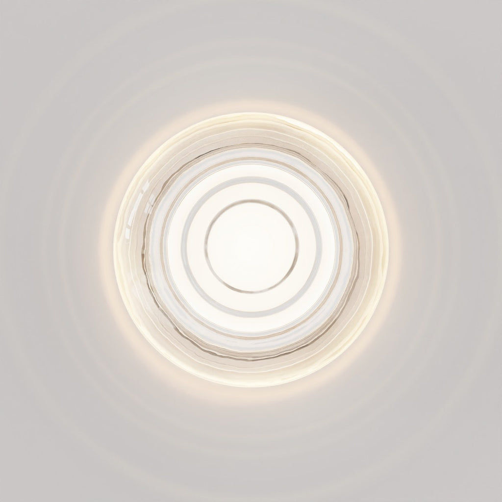 Astro Drop LED Bathroom Wall Light in Clear Glass