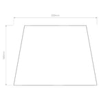 Astro French Drum 220 Shade in Putty (2 Pack)