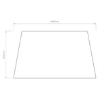 Astro French Drum 440 Shade in Putty (2 Pack)
