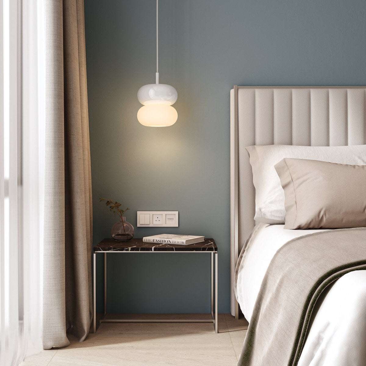 Astro Duo 210 Shade in White (Opal)