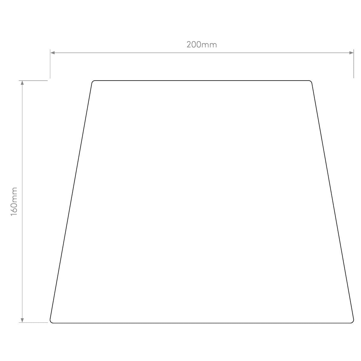 Astro Soft Square 200 Shade in White (2 Pack)