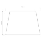 Astro Soft Square 290 Shade in White (2 Pack)
