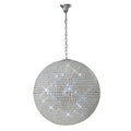 Diyas Ava 12 Light Pendant Light in Polished Chrome with Crystal