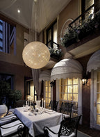 Diyas Ava 12 Light Pendant Light in French Gold with Crystal