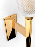 Elstead Verity Wall Light in Polished Gold