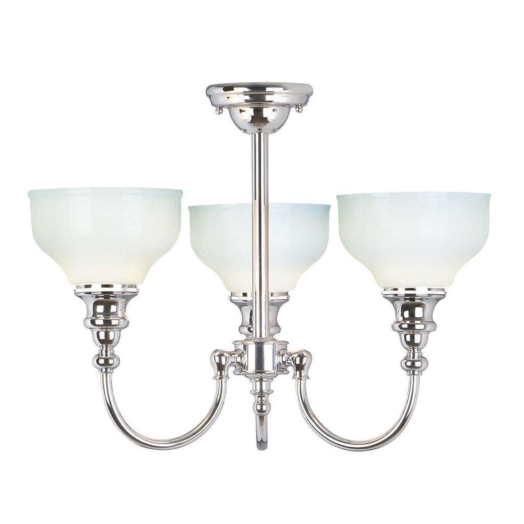 Elstead Cheadle 3 Light Bathroom Ceiling Light