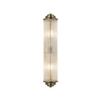 Regent Beaulon 2 Light E14 IP44 Wall Light - Antique Brass