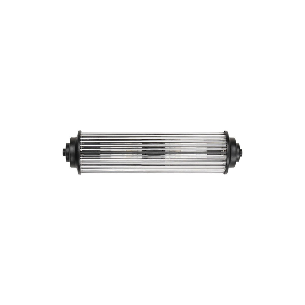 Regent Beaulon 2 Light G9 IP44 Wall Light - Satin Black