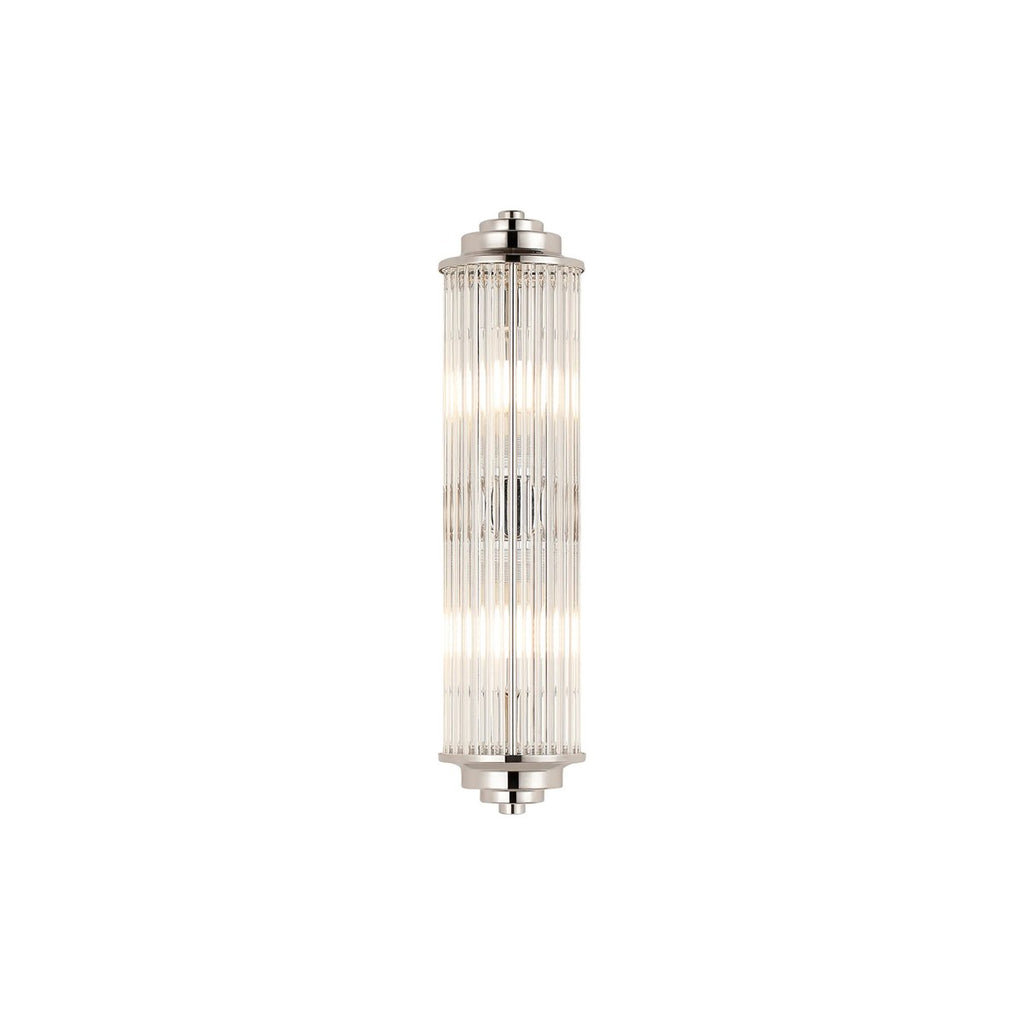 Regent Beaulon 2 Light G9 IP44 Wall Light - Polished Nickel