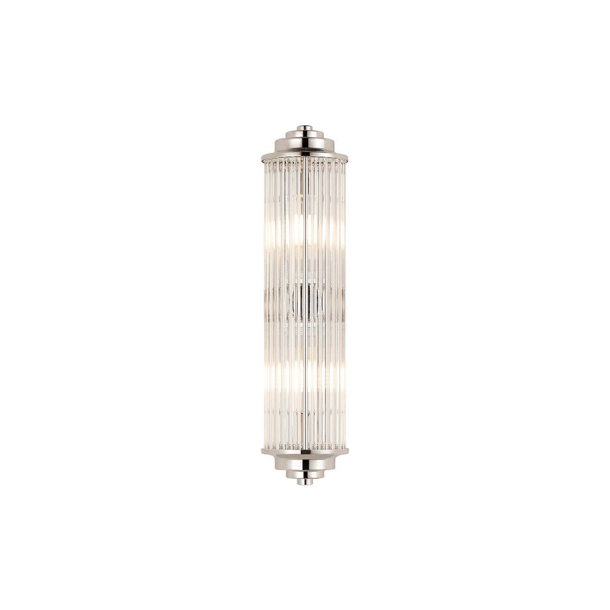 Regent Beaulon 2 Light G9 IP44 Wall Light - Polished Nickel