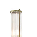 Regent Beaulon 1 Light E14 IP44 Wall Light - Antique Brass