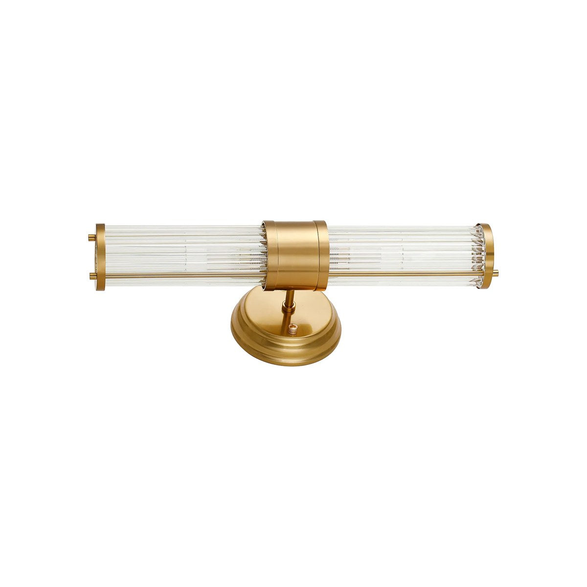 Regent Beaulon 2 Light Up & Down IP44 Wall Light - Gold
