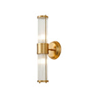 Regent Beaulon 2 Light Up & Down IP44 Wall Light - Gold