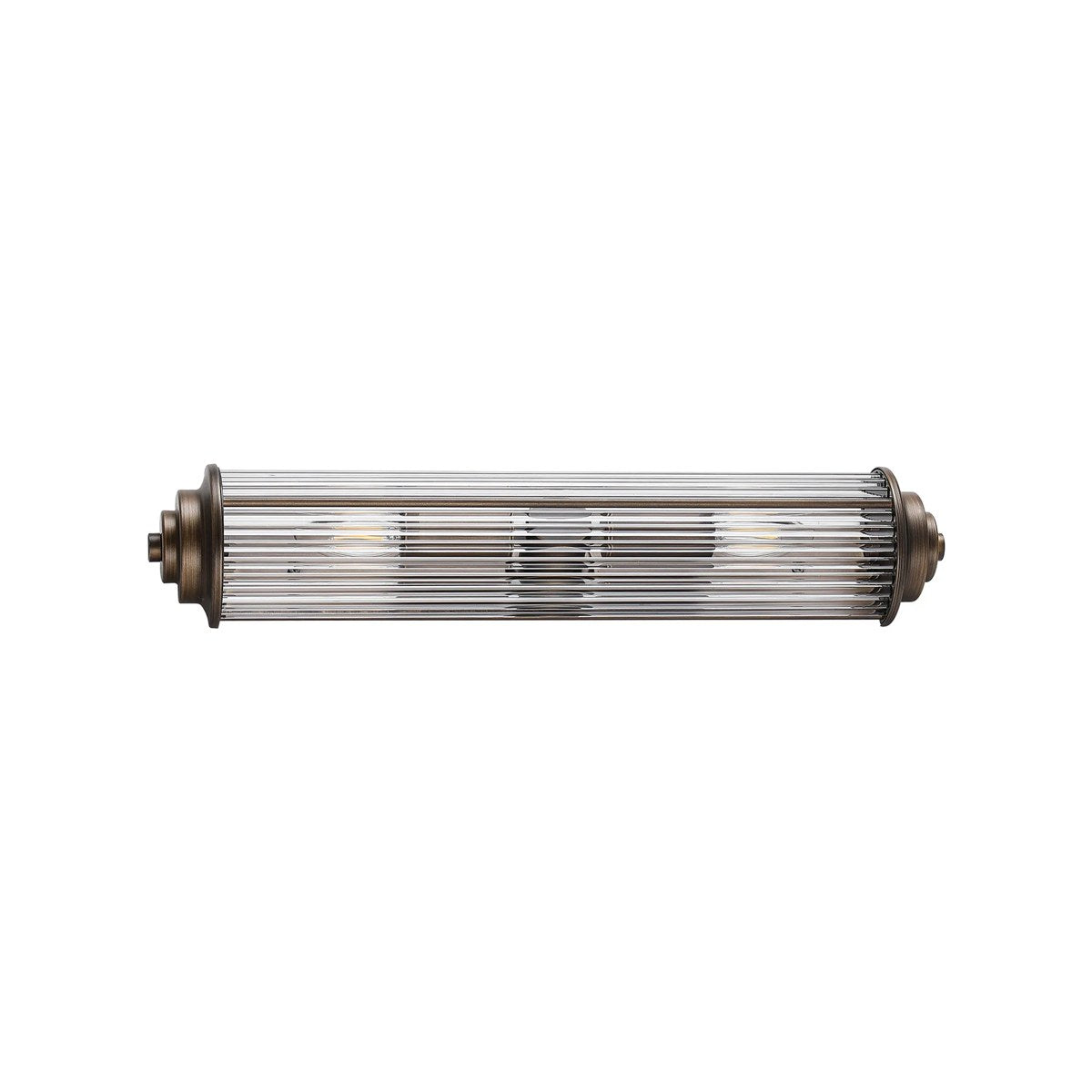 Regent Beaulon 2 Light E14 IP44 Wall Light - Bronze