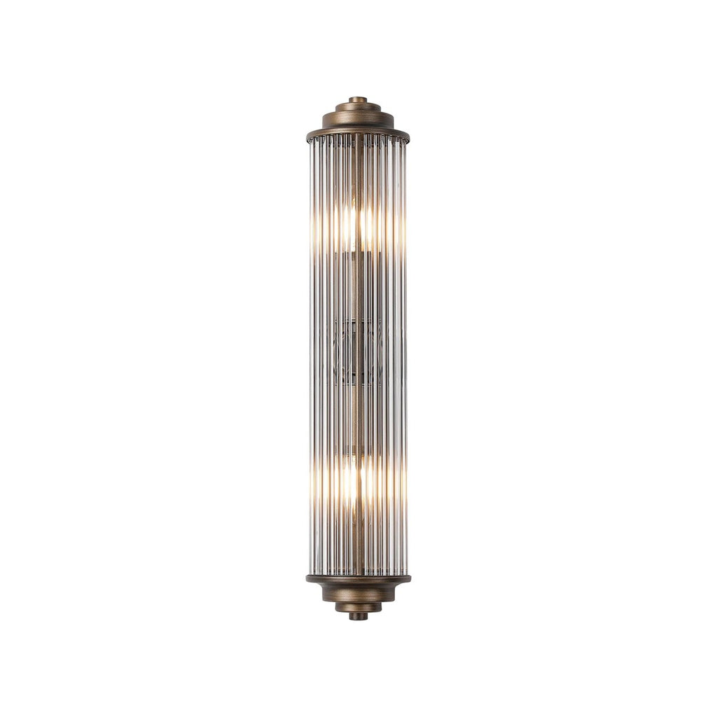 Regent Beaulon 2 Light E14 IP44 Wall Light - Bronze
