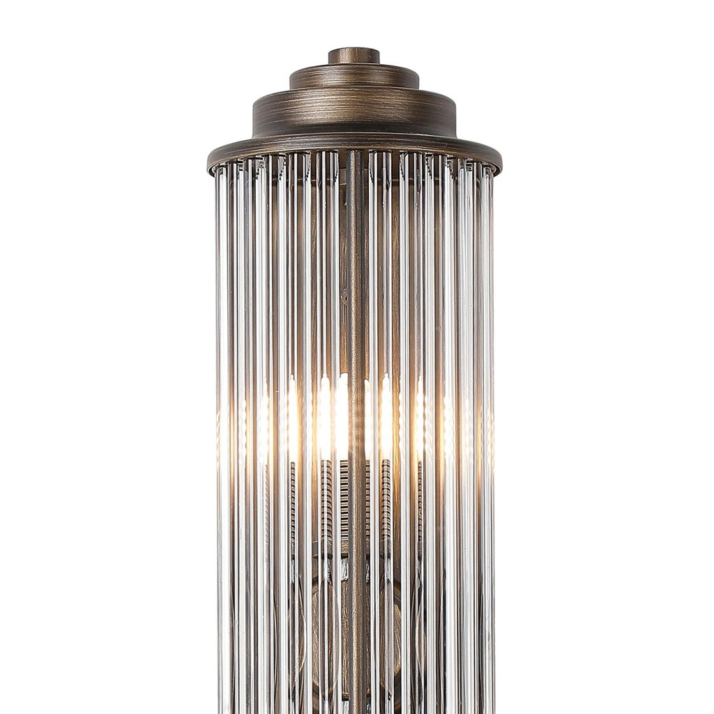 Regent Beaulon 2 Light G9 IP44 Wall Light - Bronze