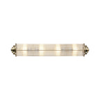 Regent Beaulon 600mm 4 Light G9 IP44 Wall Light - Antique Brass