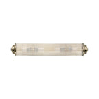 Regent Beaulon 600mm 4 Light G9 IP44 Wall Light - Antique Brass