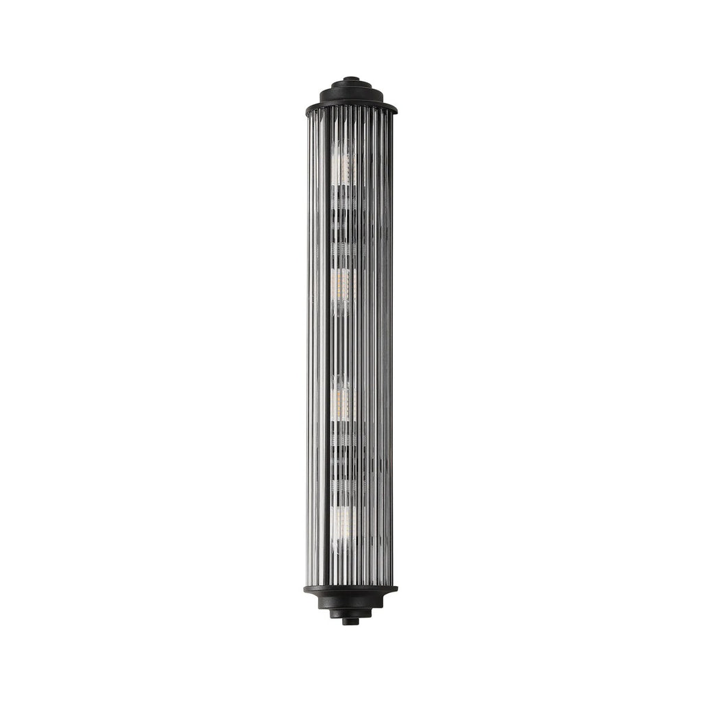Regent Beaulon 600mm 4 Light G9 IP44 Wall Light - Satin Black