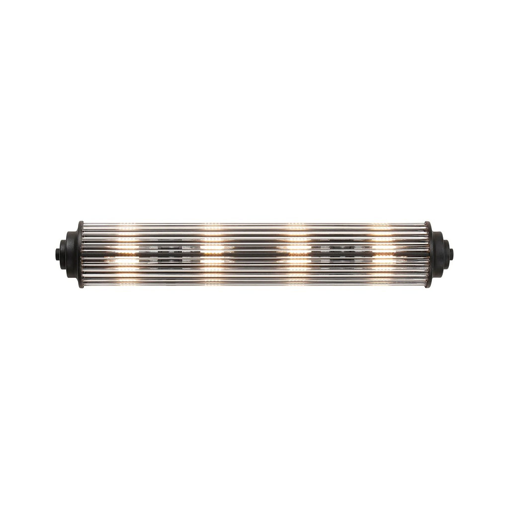 Regent Beaulon 600mm 4 Light G9 IP44 Wall Light - Satin Black