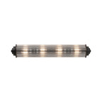 Regent Beaulon 600mm 4 Light G9 IP44 Wall Light - Satin Black