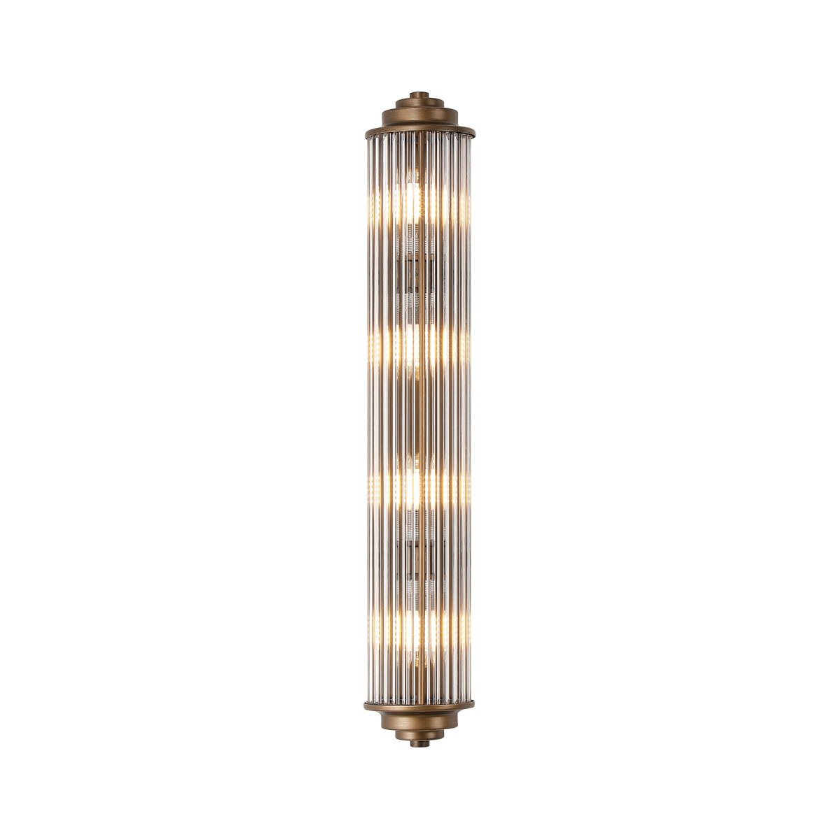 Regent Beaulon 600mm 4 Light G9 IP44 Wall Light - Bronze