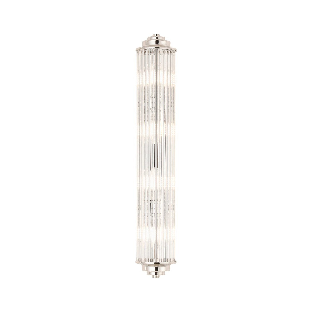 Regent Beaulon 600mm 4 Light G9 IP44 Wall Light - Polished Nickel