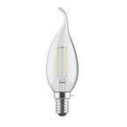 Bent Tip Candle E14 LED Bulb 4Watt Natural White 4000K Dimmable
