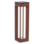 Blade 500lm Solar Pathway Light 45 cm - Corten Aluminium