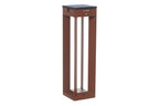 Blade 500lm Solar Pathway Light 45 cm - Corten Aluminium