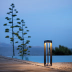 Blade 500lm Solar Pathway Light 45 cm - Space Grey Aluminium