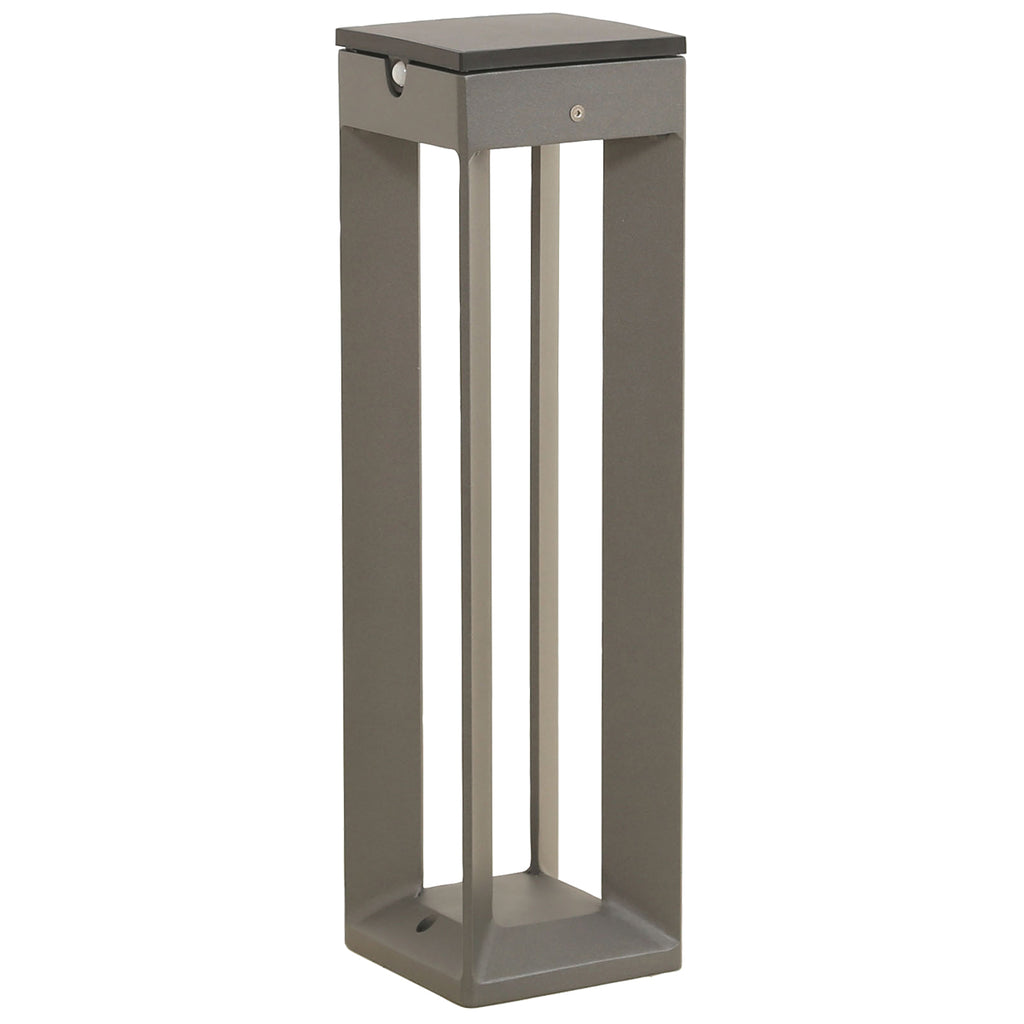 Blade 500lm Solar Pathway Light 45 cm - Space Grey Aluminium