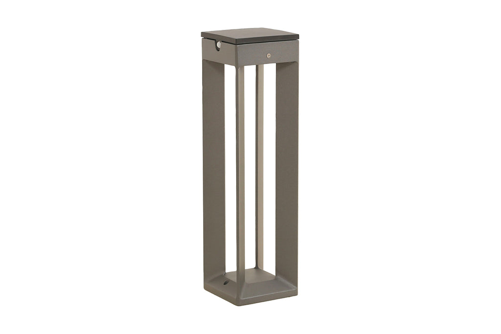 Blade 500lm Solar Pathway Light 45 cm - Space Grey Aluminium