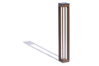 Blade 500lm Solar Pathway Light 90 cm - Corten Aluminium