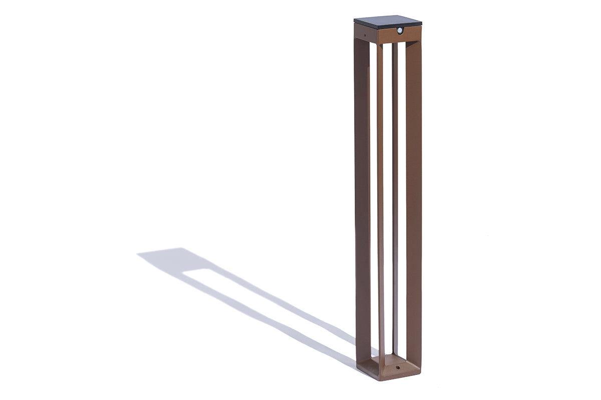 Blade 500lm Solar Pathway Light 90 cm - Corten Aluminium