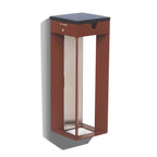 Blade 500lm Solar Wall Light 45 cm - Corten Aluminium