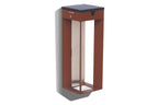 Blade 500lm Solar Wall Light 45 cm - Corten Aluminium