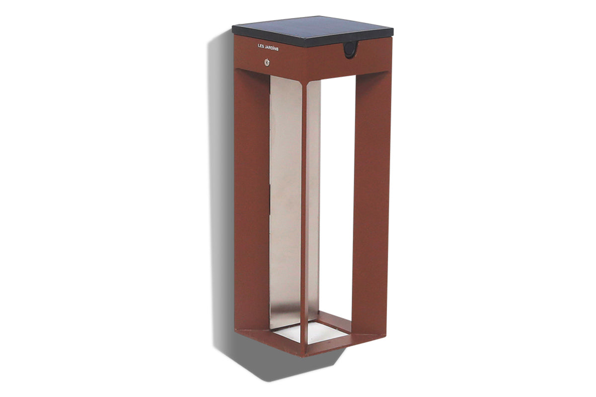 Blade 500lm Solar Wall Light 45 cm - Corten Aluminium