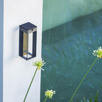 Blade 500lm Solar Wall Light 45 cm - Space Grey Aluminium