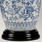 Elstead Blue Ginger Jar Table Lamp in Blue