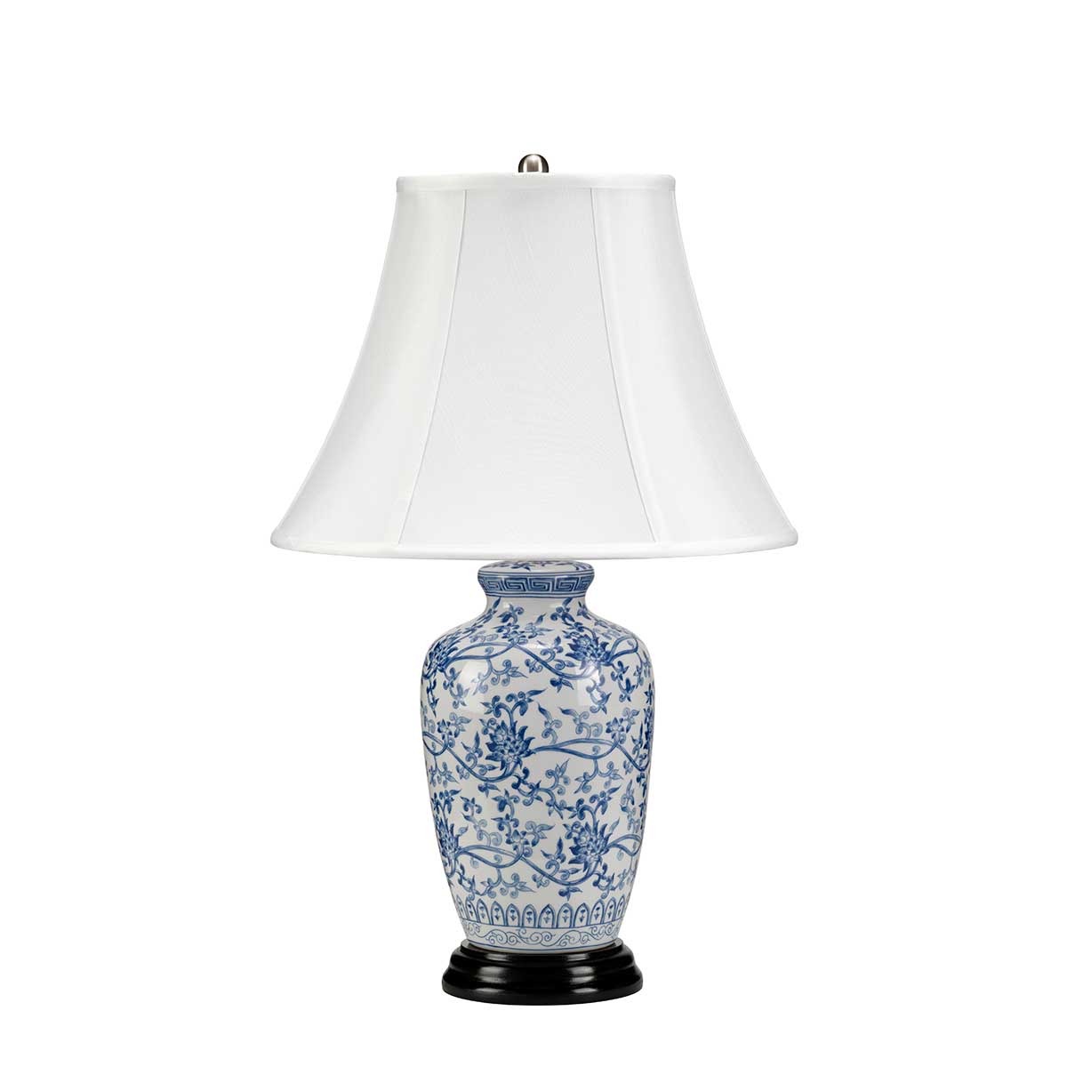 Elstead Blue Ginger Jar Table Lamp in Blue
