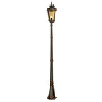 Elstead Baltimore Large Outdoor Lamp Post in Weathered Bronze