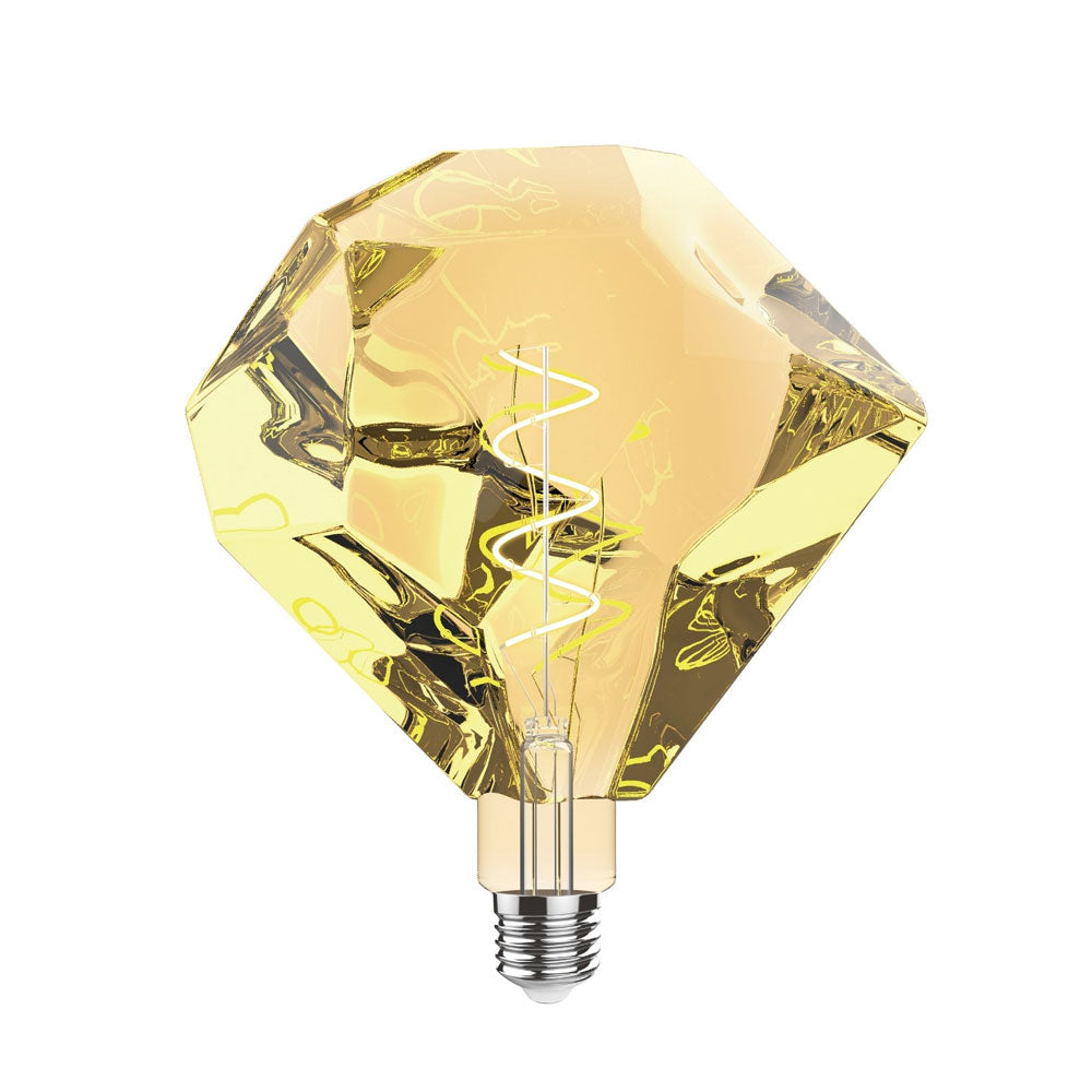 E27 LED Amber Bulb 4Watt Extra Warm White 2100K Type E Dimmable