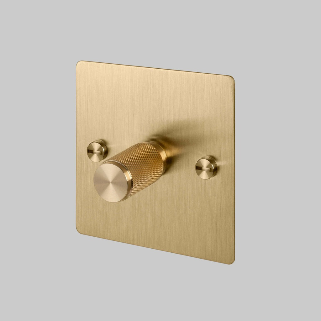 Buster & Punch 1G Dimmer / 120W / Brass