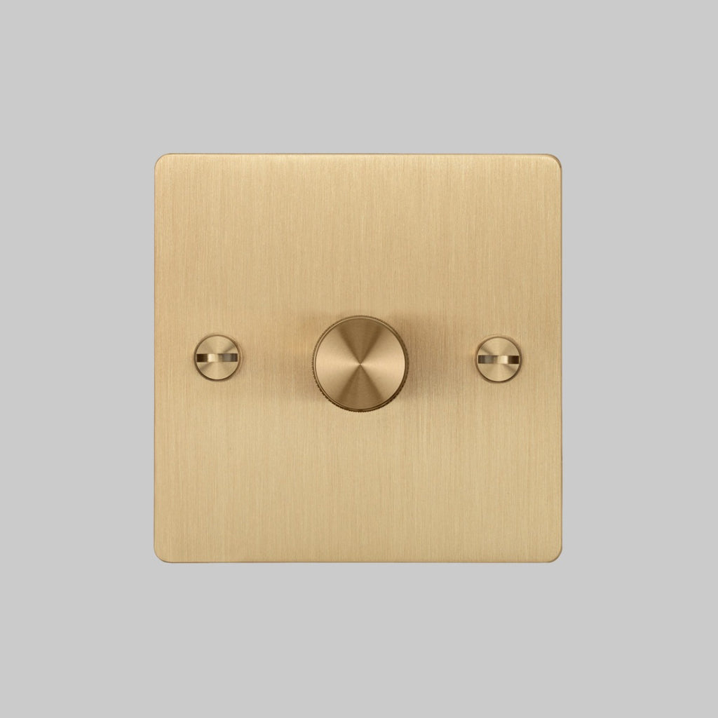 Buster & Punch 1G Dimmer / 120W / Brass