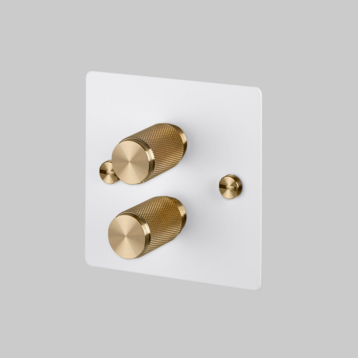 Buster & Punch 2G Dimmer / 120W / White / Brass