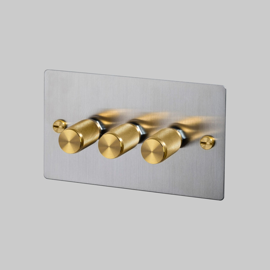 Buster & Punch 3G Dimmer / 120W / Steel / Brass